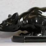 Fox Hunting Ceramic Sculpture – photo 6