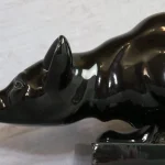 Fox Hunting Ceramic Sculpture – photo 8