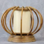 Bamboo and Rattan Table Lamp – photo 1