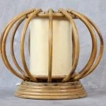 Bamboo and Rattan Table Lamp – photo 2