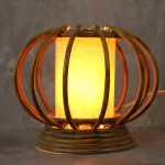 Bamboo and Rattan Table Lamp – photo 4