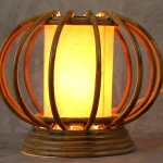 Bamboo and Rattan Table Lamp – photo 5