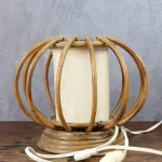 Bamboo and Rattan Table Lamp – photo 7