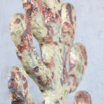 Polychrome Glazed Ceramic Totem – photo 6