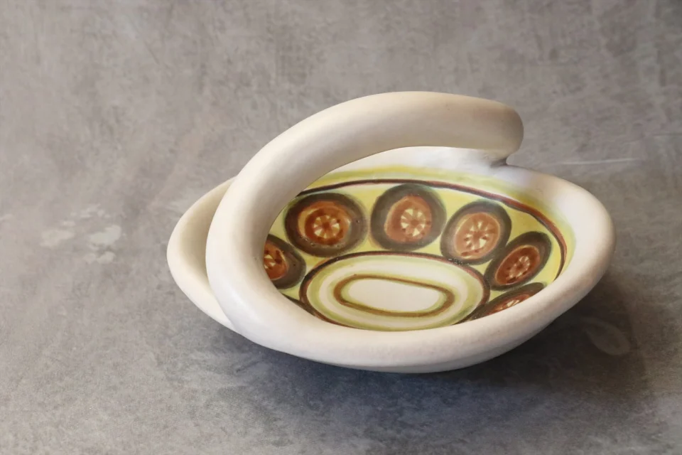 Mid-century French Ceramic Bowl — Marcel Guillot