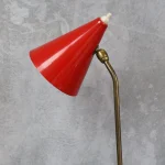 Mid-Century Modern Cocotte Brass Table Lamp – photo 11