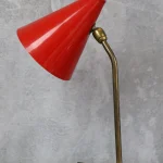 Mid-Century Modern Cocotte Brass Table Lamp – photo 12