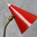 Mid-Century Modern Cocotte Brass Table Lamp – photo 3