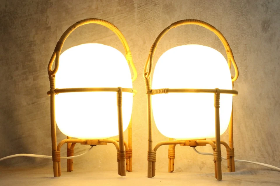 Pair of Cestita Lamps — Miguel Milà for Tramo