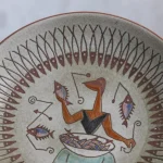 20th Century French White Ceramic Cup – photo 2