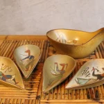 Set of Ceramic Vintage Cups – photo 1