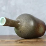 Mid-Century Modern Green Ceramic Vase – photo 6