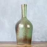 Mid-Century Modern Green Ceramic Vase – photo 9