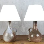 Pair of Mid-Century Ceramic Table Lamps – photo 12