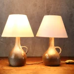 Pair of Mid-Century Ceramic Table Lamps – photo 2