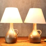 Pair of Mid-Century Ceramic Table Lamps – photo 5