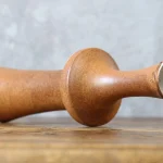 Satin Caramel Brown Ceramic Vase – photo 6