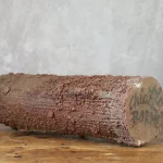 Textured Rust Brown and Green Glazed Ceramic Vase – photo 5