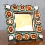Green Ceramic Mirror – photo 6