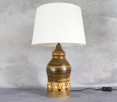 PELLETIER Georges - grande lampe céramique double éclairage